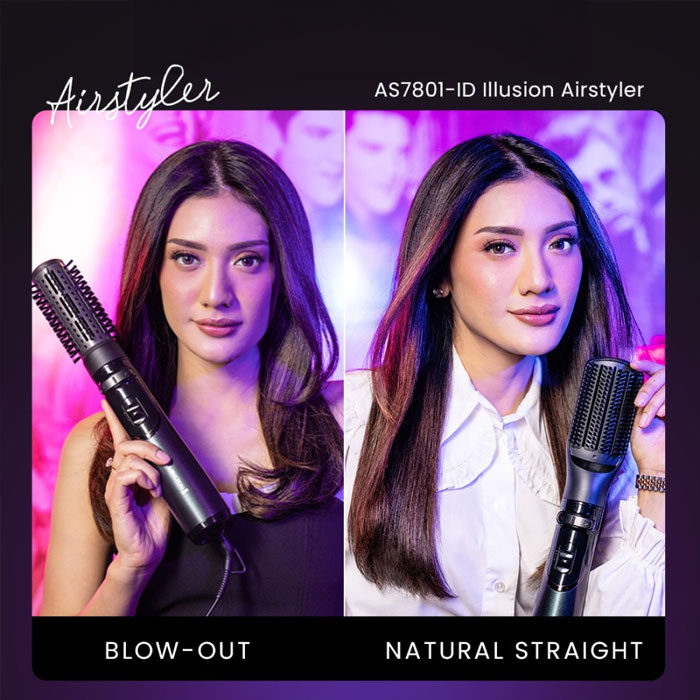 Remington Hair Styler Sisir Angin Illusion Airstyler - AS7801-ID